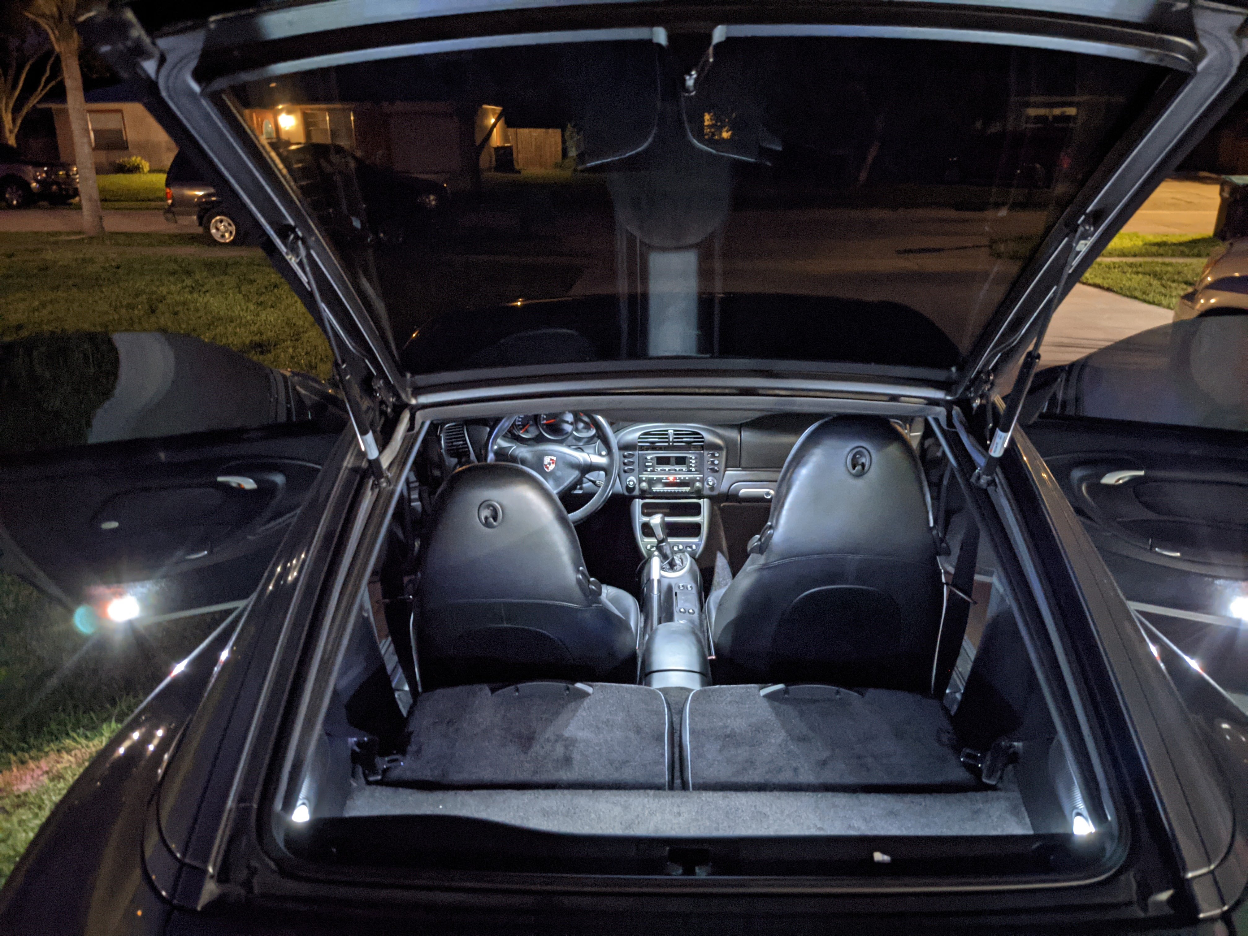 porsche 996 interior