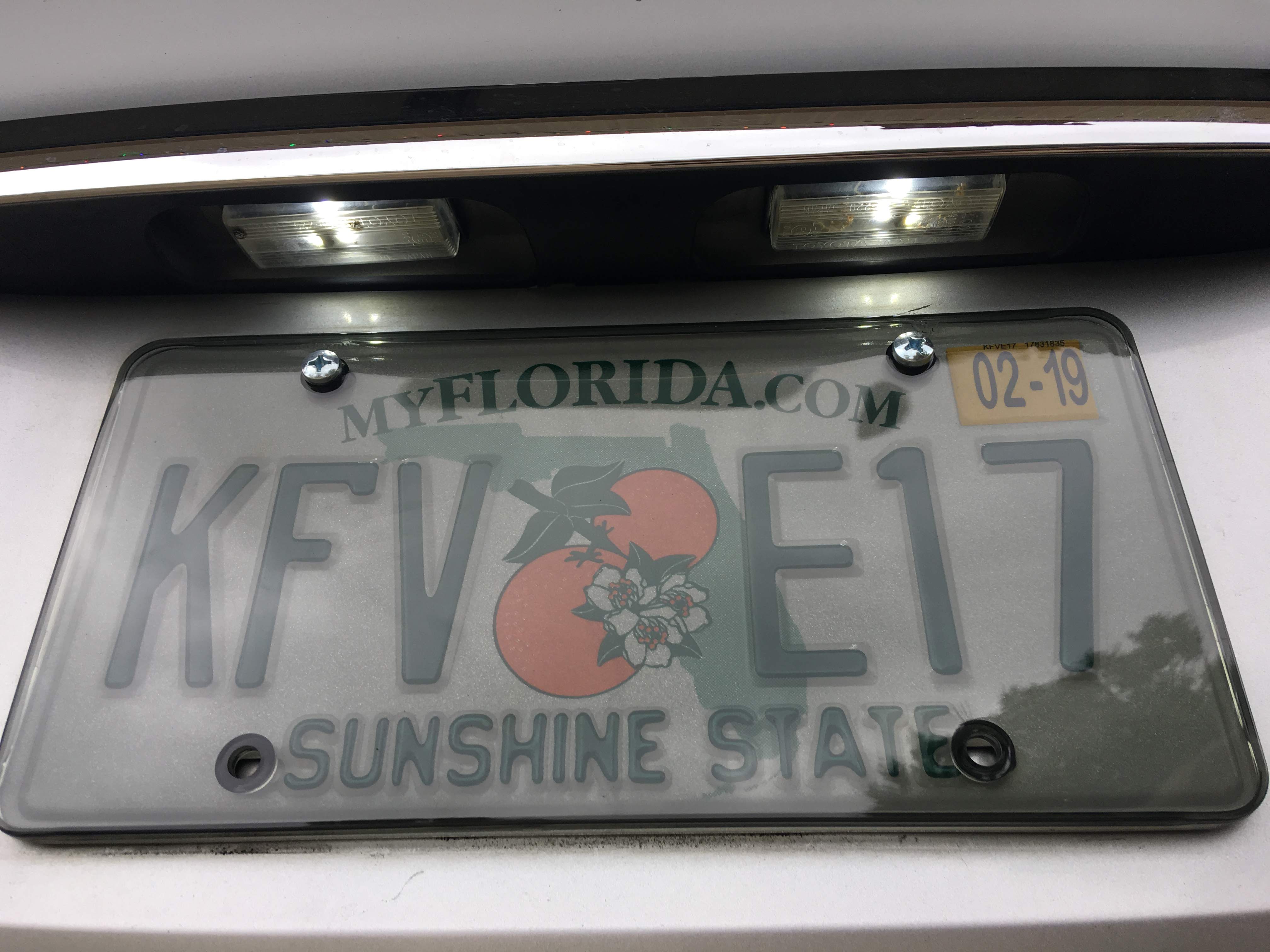 License Plate Lights